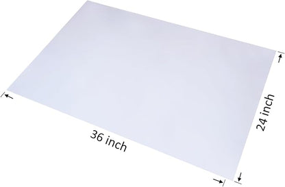 Wowfit 10 CT 24x36 Inch Clear Plastic Flat Open Poly Bags, 1.6 Mil Food-Grade – - Image 2