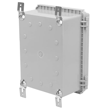 Zulkit Junction Box, IP67 Waterproof Electrical Box Hinged Cover Stainless - Image 8