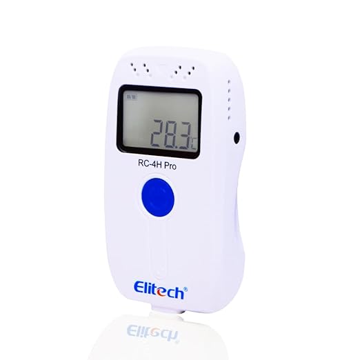 Elitech RC-4H Pro High-Performance Multi-Use Temperature & Humidity Data Logger by InstrukartHoldings
