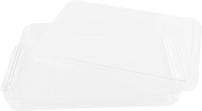 Flat Transparent File Storage Box Business Certificate Organizer by DIYEAH