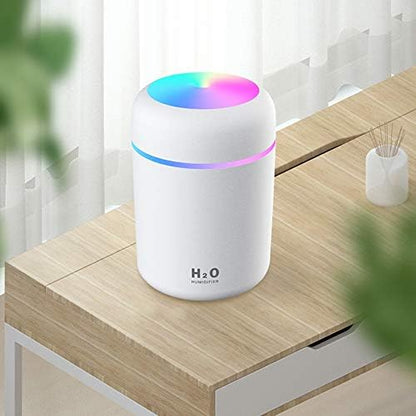 Colorful Cool Mini Humidifier, Essential Oil Diffuser Aroma Essential Oil USB - Image 3