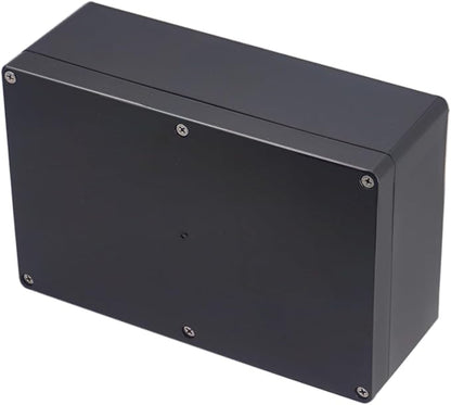 Project Box IP65 Waterproof Junction Box ABS Plastic Black Electrical Boxes DIY by Otdorpatio