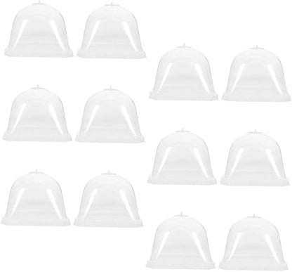Mipcase 12pcs Dome Plant Covers Reusable Garden Cloche by Mipcase