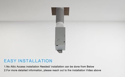 Tech Drive Very Quiet Bathroom Exhaust Fan - Image 6