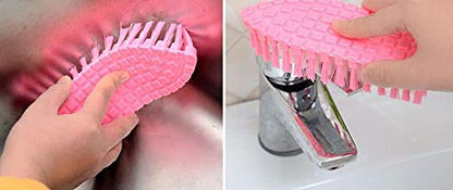 WOIWO 3PCS Household Plastic Cleaning Brushes Are Suitable - Image 5