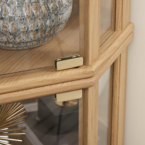 Elegant Corner Curio Cabinet - Image 6