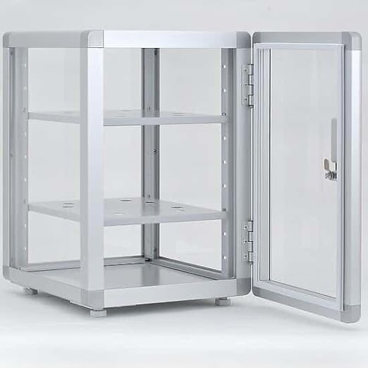 Cole-Parmer Desiccator Cabinet, Aluminum Frame, Two Shelves: 70 L - Image 6