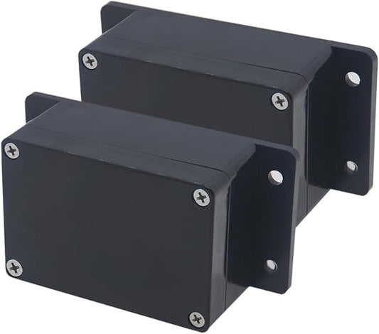 Project Box ABS Plastic Black Electrical Boxes IP65 Waterproof DIY Electronic by Otdorpatio