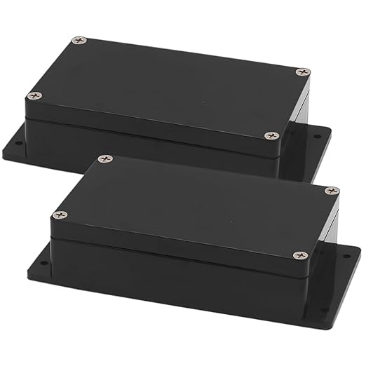 Zulkit Junction Box ABS Plastic Dustproof Waterproof IP65 Universal Electrical by Zulkit
