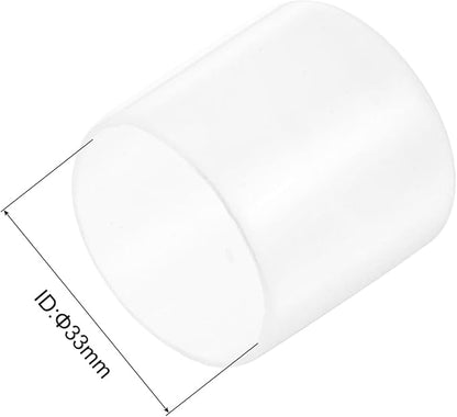 uxcell 20pcs Rubber End Caps 33mm ID Vinyl Round Tube Bolt Cap Cover Thread - Image 3