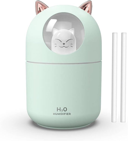 Portable 300ml Mini Cool Mist Humidifier by Dgffan