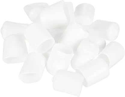 uxcell 20pcs Rubber End Caps 15.5mm ID Vinyl Round Tube Bolt Cap Cover Thread - Image 4