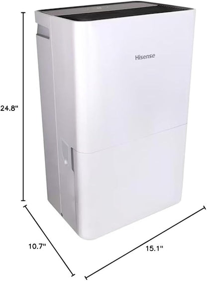 Hisense ConnectLife Smart Control 50 Pint 3-Speeds Dehumidifier, 3 Fan Speeds - Image 9