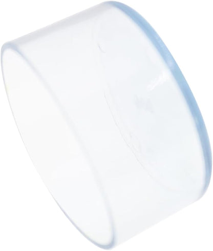 Round Chair Leg Caps, PVC Furniture Feet Covers, TTZEZE Transparent Round Floor - Image 3