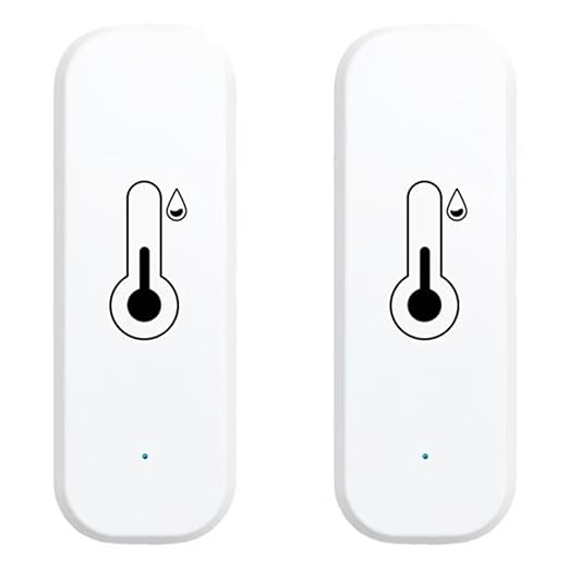 Temperature and Humidity Monitor Sensor WiFi & Bluetooth, No Hub Required by Unknown