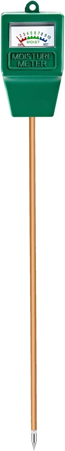 Soil Moisture Meter, Long Probe Plant Hygrometer Moisture Sensor Plant Water by Hathdia