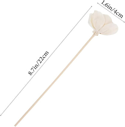 OUNONA 6pcs Fragrance Flower Diffusers Fireless Aroma Flower Sticks - Image 2
