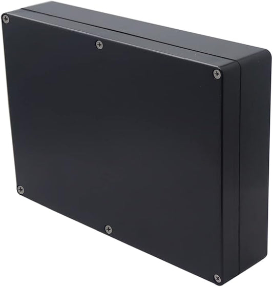 Project Box IP65 Waterproof Junction Box ABS Plastic Black Electrical Boxes DIY by Otdorpatio