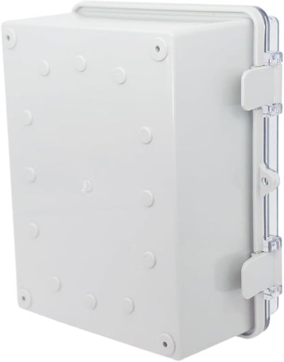 Junction Box, Hinged Clear Cover IP67 Waterproof ABS Project Box - Image 5
