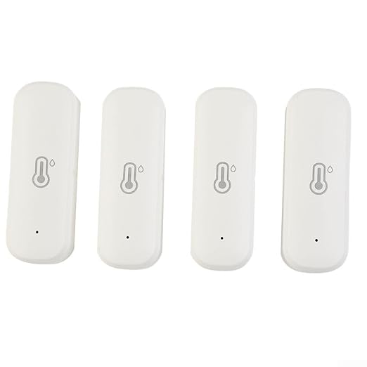 4 pcsWiFi Hygrometer Thermometer Sensor, Smart Temperature Humidity Monitor by Unknown