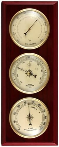 Ambient Weather YG315 Cherry Finish Dial Traditional Weather Station by AmbientWeather