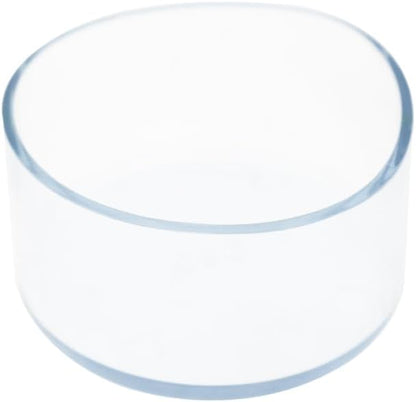 Round Chair Leg Caps, PVC Furniture Feet Covers, TTZEZE Transparent Round Floor - Image 4