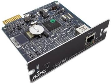 APC AP9631 Environmental Monitoring SNMP UPS Network Management Card by Amazon+Renewed