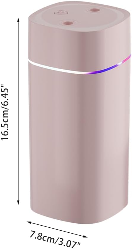 DONGKER Mini Humidifier, 600ml Dual Channels USB Quiet Humidifier - Image 4