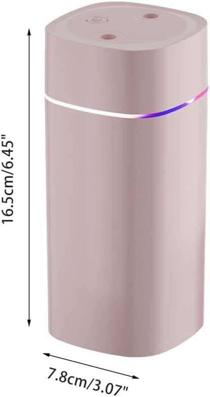 DONGKER Mini Humidifier, 600ml Dual Channels USB Quiet Humidifier - Image 4