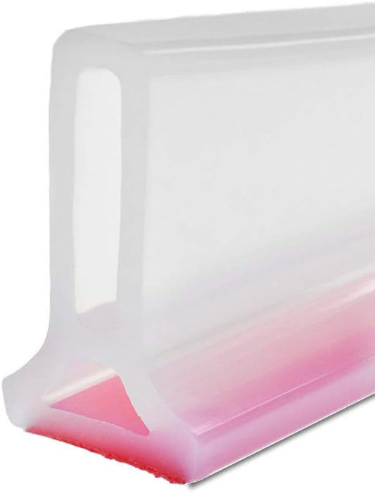 Duzzy 75 Inch Shower Threshold Water Dam, Shower Water Guard to Keep Water in by Duzzy