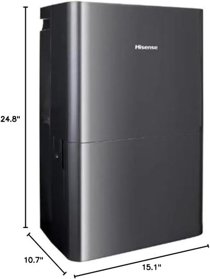 Hisense 50-Pint 3-Speed Built-in Pump Dehumidifier, 3 Modes, LED display - Image 7