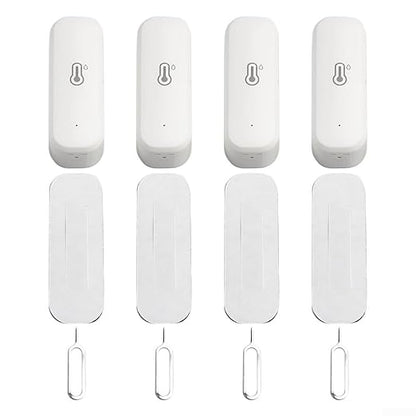 4PCS for Zigbee Wireless Temperature and Humidity Sensor Indoor Smart - Image 3