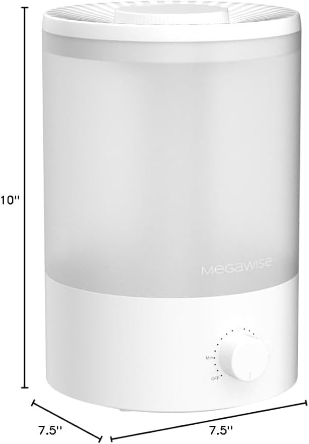 MEGAWISE 3.5L Cool Mist Humidifier – Ultra-Quiet Ultrasonic Vaporizer - Image 7