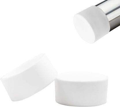 2 Pcs 3" Round Chair Leg Tips Caps, Silicone Rubber Furniture Leg Floor by BOPOREAE