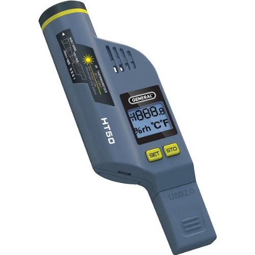 General Tools HT50 Temperature-Humidity Datalogger by GeneralTools