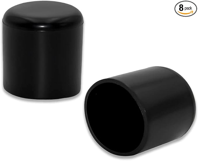 Flyshop 3/4", 19 mm, Patio Round Chair Leg Caps, Furniture Table Feet Covers by Flyshop