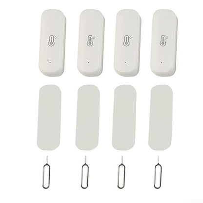 4 pcsWiFi Hygrometer Thermometer Sensor, Smart Temperature Humidity Monitor - Image 4
