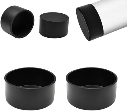 2-15/16" Silicone Chair Leg Floor Protectors, Rubber Chair Leg Caps, Non-Slip by EASYEAH
