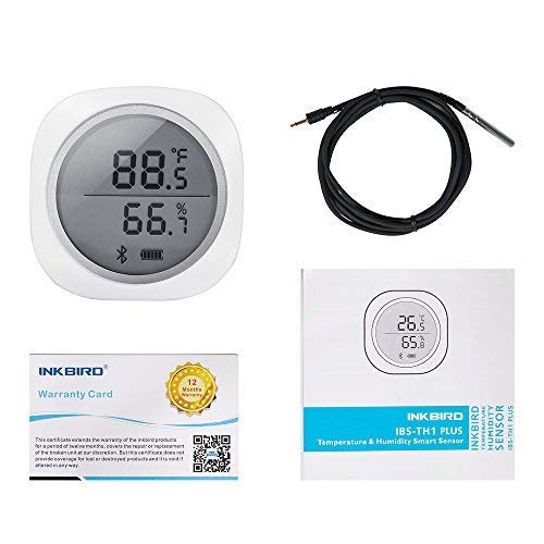 Inkbird IBS-TH1 Plus Wireless Bluetooth Temperature and Humidity Monitor - Image 4