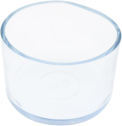 Round Chair Leg Caps, PVC Furniture Feet Covers, TTZEZE Transparent Round Floor - Image 4