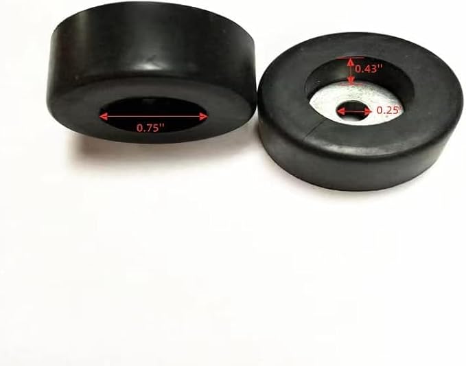 Anti Vibration Foot Pad Isolator Rubber Bumper Compatible - Image 3