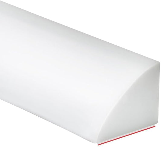 Duzzy 118 Inch Flexible Quarter Round Molding, Silicone Rubber Peel and Stick by Duzzy