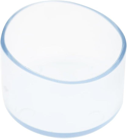 Round Chair Leg Caps, PVC Furniture Feet Covers, TTZEZE Transparent Round Floor - Image 4
