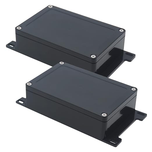 Zulkit Junction Box ABS Plastic Dustproof Waterproof IP65 Universal Electrical by Zulkit