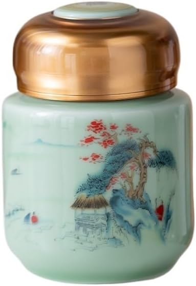 Storage Tank Ceramic Liquid Sealed Jar by Unknown