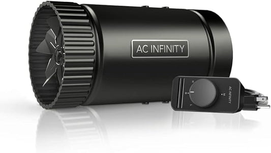 AC Infinity RAXIAL S4, Inline Booster Duct Fan 4” by ACInfinity