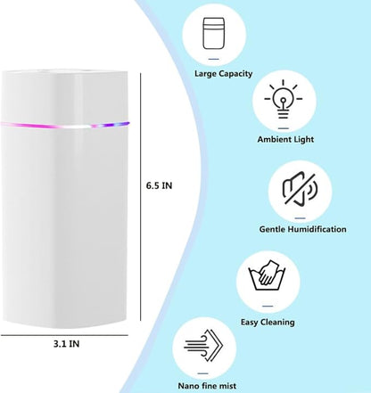 ​​JORMEY Mini Portable Humidifiers-Quiet Cool Mist Humidifier - Image 7