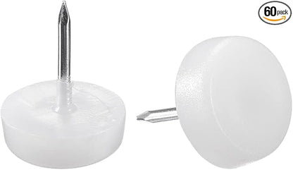 uxcell Furniture Feet Nail Plastic Glide Nails Chair Table Leg Protector 16mm by uxcell