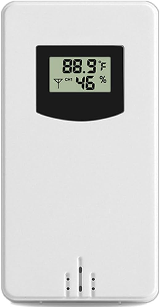 Digital Indoor Outdoor Wireless Remote Sensor, Temperature and Humidity Meters by BIUWING