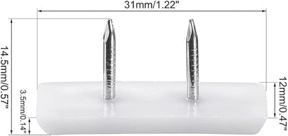 uxcell Furniture Feet Nail Plastic Glide Nails Square Chair Table Leg Protector - Image 2